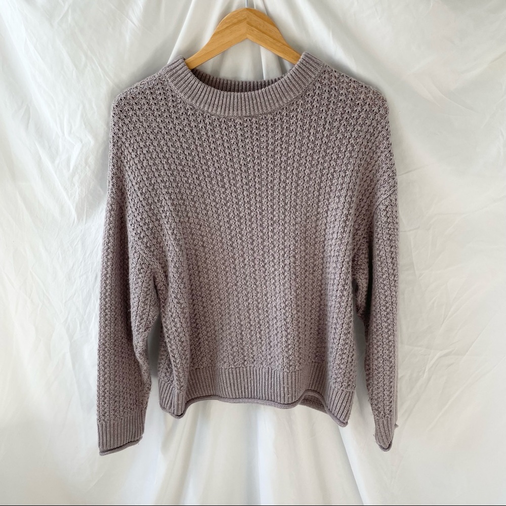 Target purple sweater